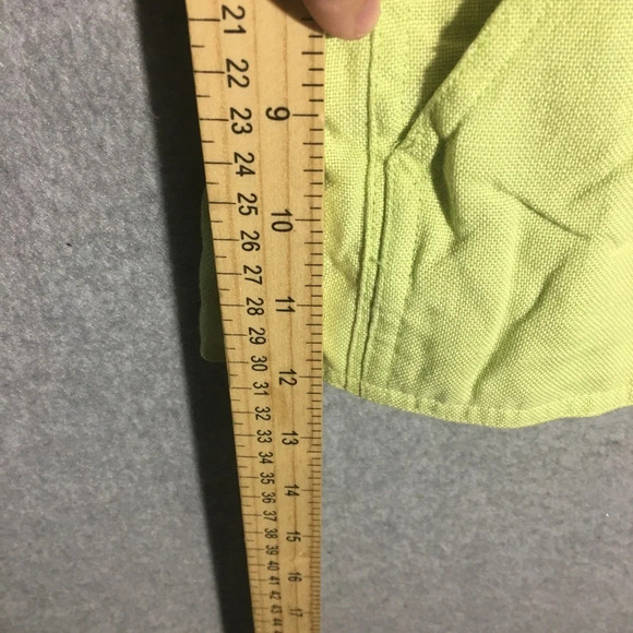 Womens Talbots Blazer Jacket Open Front Green Office Work Career Business Casual - Picture 5 of 5